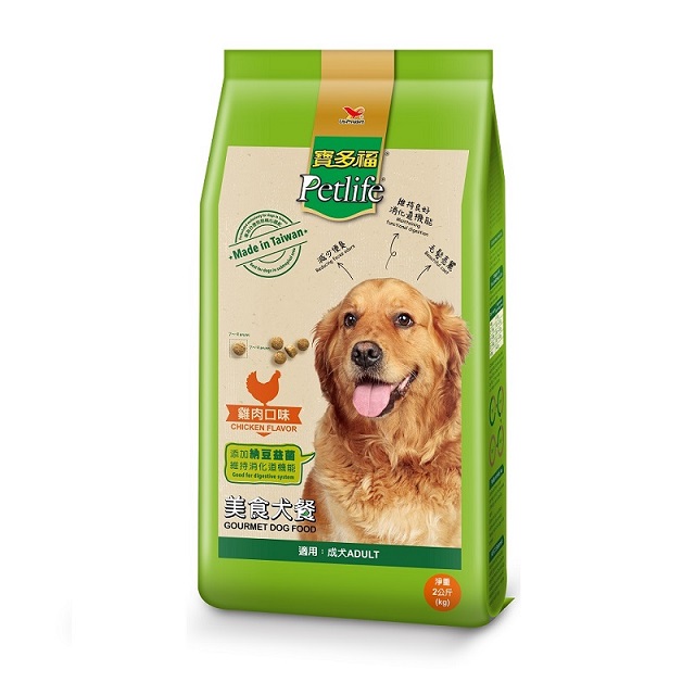 寶多福美食犬餐雞肉2KG/包