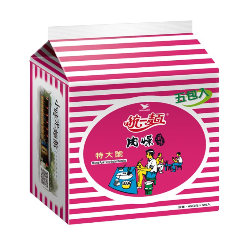 肉燥風味特大號(包)85g*5入