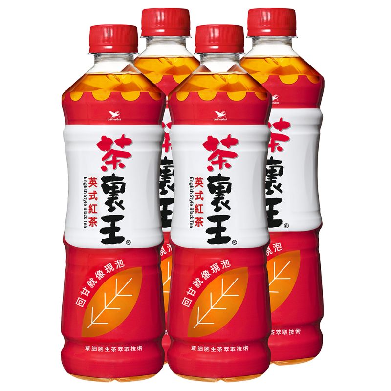 茶裏王英式紅茶Pet600ml(四合一)