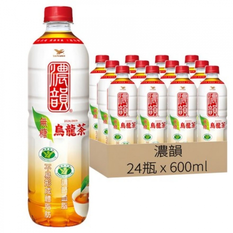 統一濃韻烏龍茶600ml*24
