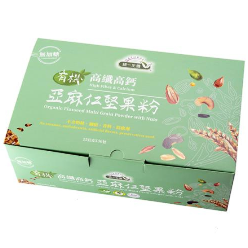 有機高纖高鈣亞麻仁堅果粉